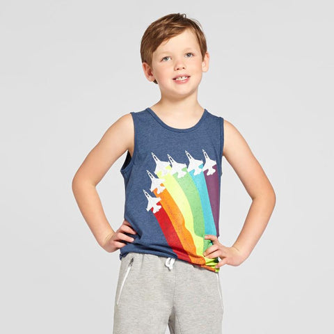 Dongli printed half sleeve boys
